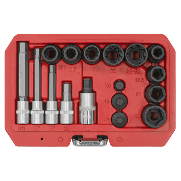 Sealey VS0465 ⏐ Brake Caliper Socket Set 11pc