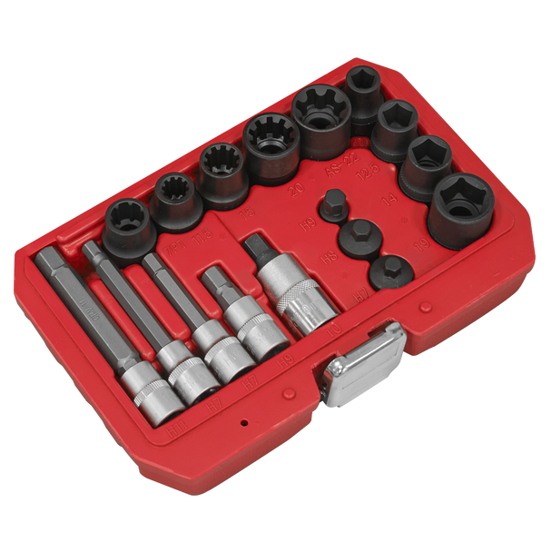 Sealey VS0465 ⏐ Brake Caliper Socket Set 11pc