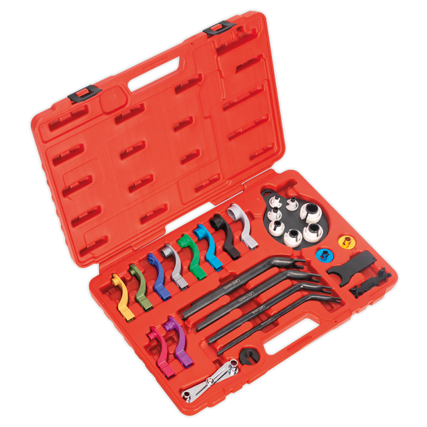 Sealey VS0557 ⏐ Fuel & Air Conditioning Disconnection Tool Kit 27pc