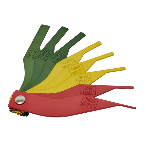 Sealey VS059 ⏐ Brake Pad Thickness Gauge 8pc