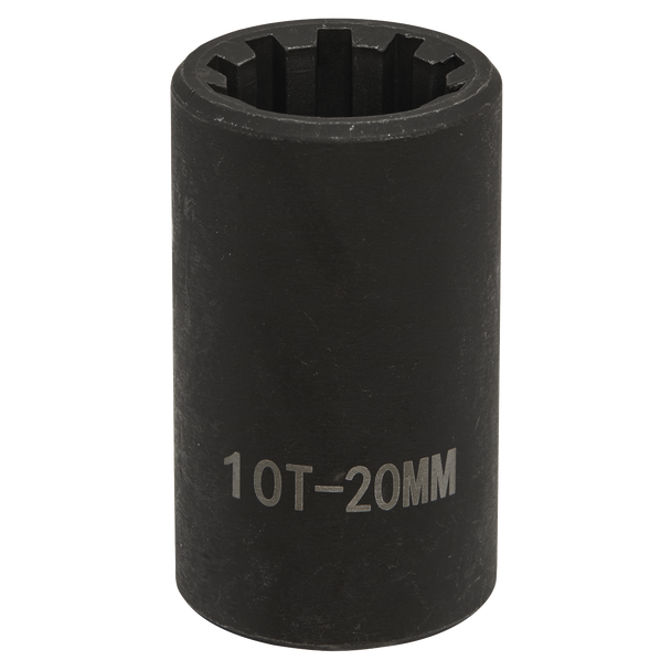 Sealey VS0984 ⏐ Brake Caliper Socket 1/2"Sq Drive 20mm 10-Point