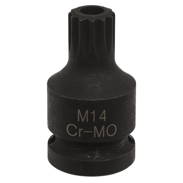 Sealey VS0987 ⏐ Brake Caliper Security Spline Bit Socket 1/2"Sq Drive M14