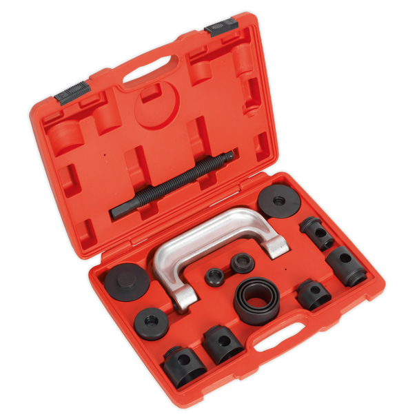 Sealey VS1274 ⏐ Lower Ball Joint Remover/Installer for Mercedes, Renault 14pc