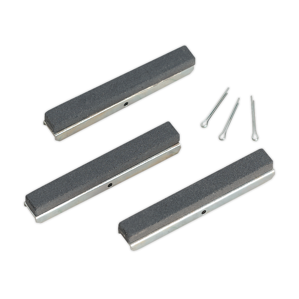 Sealey VS1621 ⏐ 75mm Stone for VS162, Medium - Pack of 3