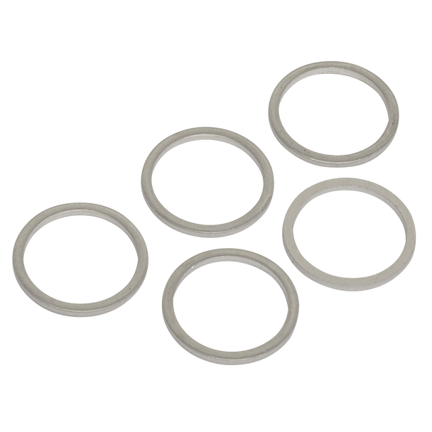 Sealey VS17SPW ⏐ Sump Plug Washer M17 - Pack of 5