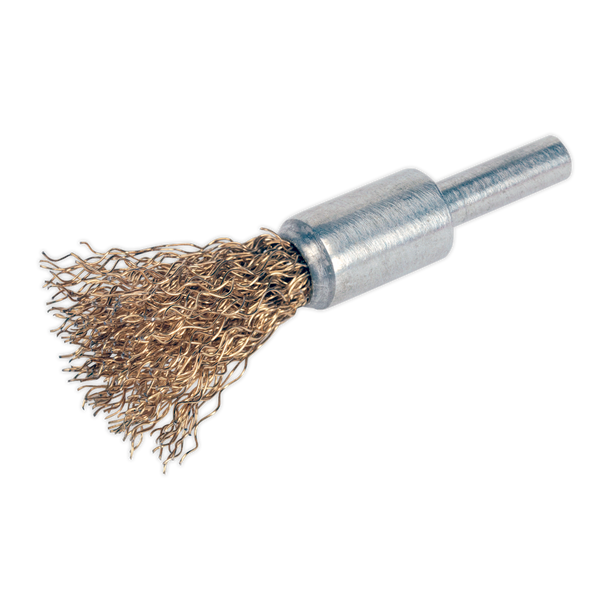 Sealey VS1802 ⏐ Flat Top Crimped Wire Decarbonising Brush 13mm