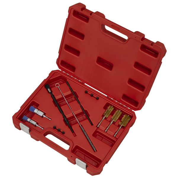Sealey VS1900 ⏐ Injector Bore Cleaning Brush Set 14pc