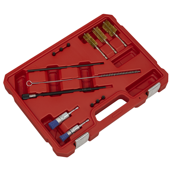 Sealey VS1900 ⏐ Injector Bore Cleaning Brush Set 14pc