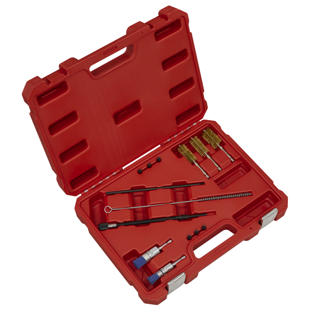 Sealey VS1900 ⏐ Injector Bore Cleaning Brush Set 14pc