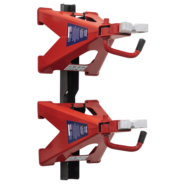 Sealey VS2006COMBO ⏐ Axle Stand & Axle Stand Storage Rack Combo 6 Tonne