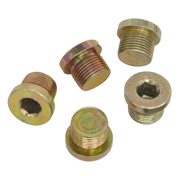 Sealey VS20SP ⏐ Sump Plug M20 - Pack of 5