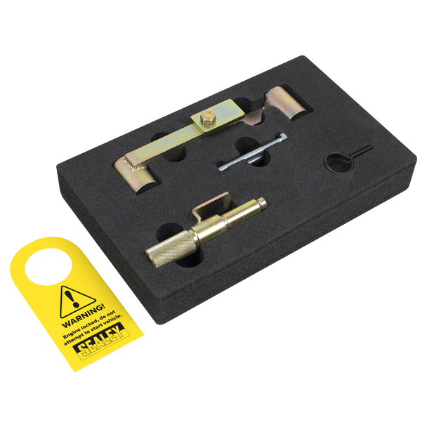 Sealey VS4387 ⏐ Petrol Engine Timing Tool Kit for Ford, Volvo 1.6/1.8/2.0/2.3/2.4/2.5/2.9 - Belt Drive