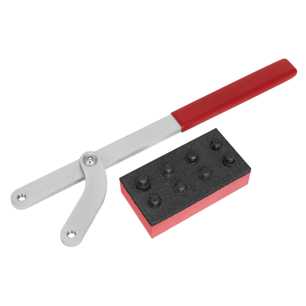 Sealey VS4844 ⏐ Universal Pulley & Fan Clutch Holder Set