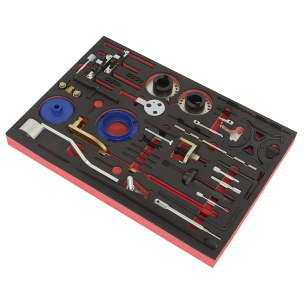 Sealey VS5200MK ⏐ Diesel & Petrol Master Timing Tool Kit for Ford 36pc - Belt/Chain Drive