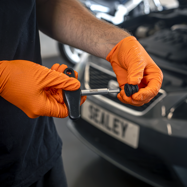 Sealey VS653 ⏐ T-Handle Oil Drain Plug Key for VAG