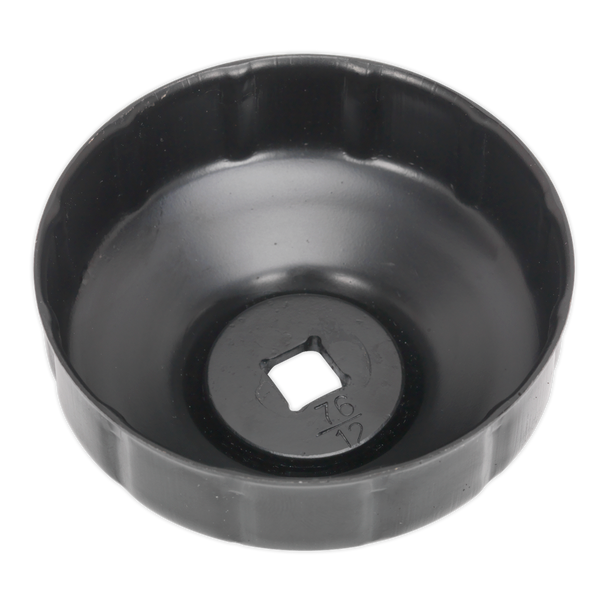 Sealey VS7006.V2-07 ⏐ Oil Filter Cap Wrench 76mm x 12 Flutes