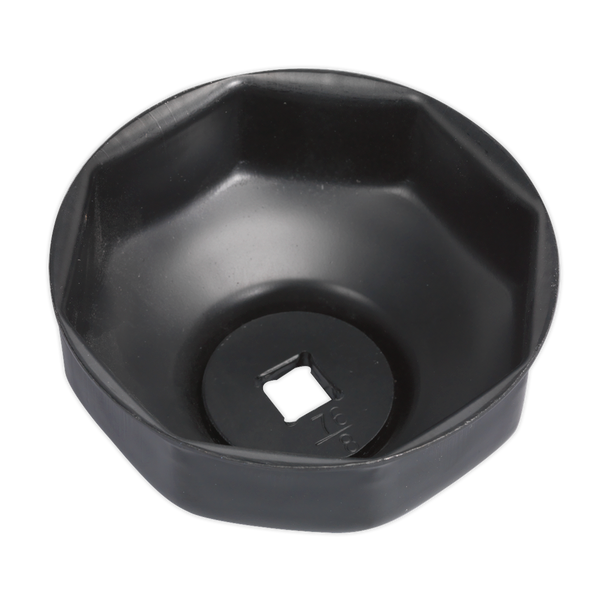 Sealey VS7006.V2-08 ⏐ Oil Filter Cap Wrench 76mm x 8 Flutes