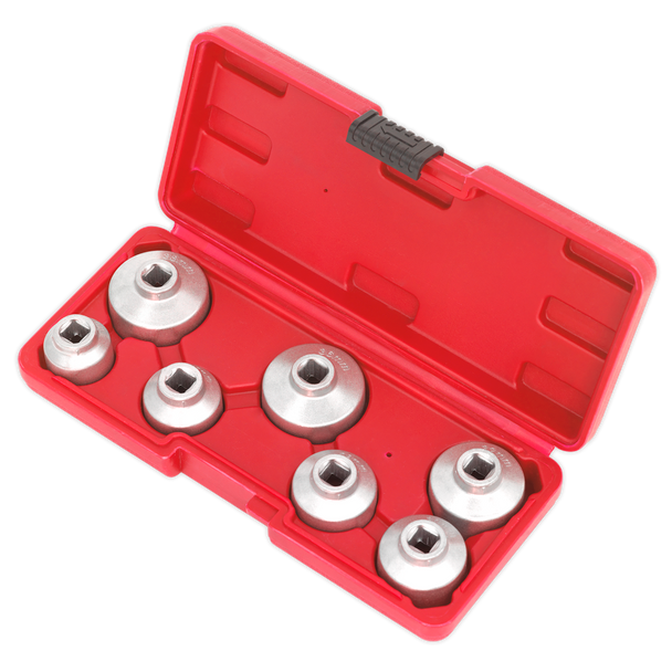 Sealey VS7008 ⏐ Oil Filter Cap Wrench Set 7pc