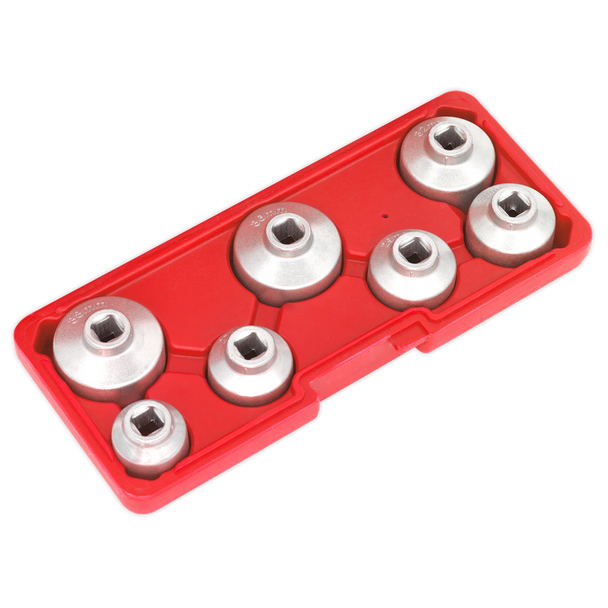 Sealey VS7008 ⏐ Oil Filter Cap Wrench Set 7pc