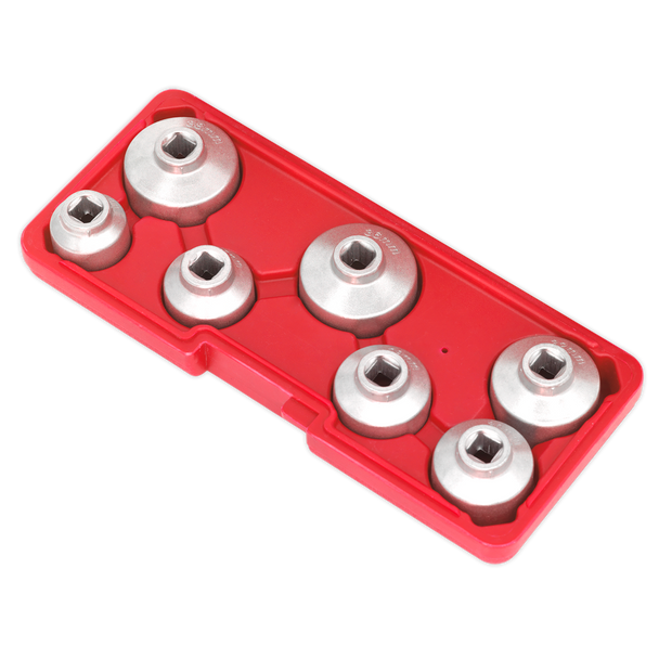 Sealey VS7008 ⏐ Oil Filter Cap Wrench Set 7pc