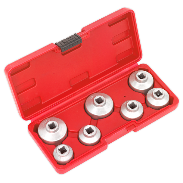 Sealey VS7008 ⏐ Oil Filter Cap Wrench Set 7pc