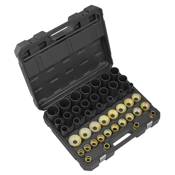 Sealey VS7034 ⏐ Hydraulic Bush & Bearing Removal/Installation Kit 18 Tonne