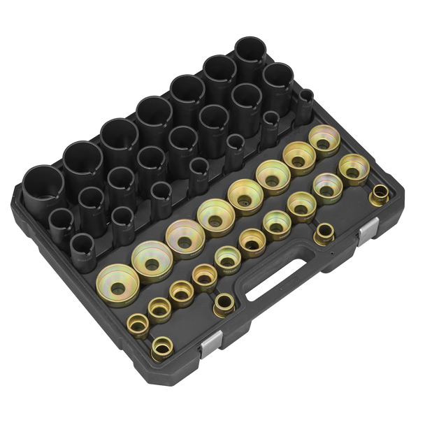 Sealey VS7034 ⏐ Hydraulic Bush & Bearing Removal/Installation Kit 18 Tonne