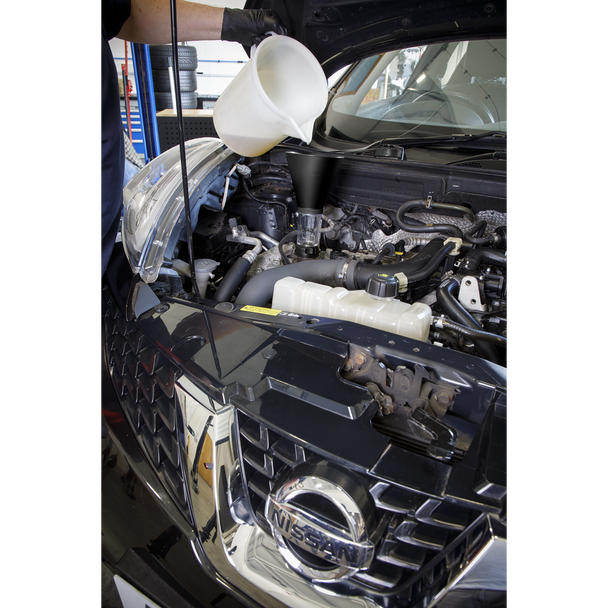 Sealey VS7102 ⏐ Engine Oil Funnel Set for Renault/Nissan 4pc