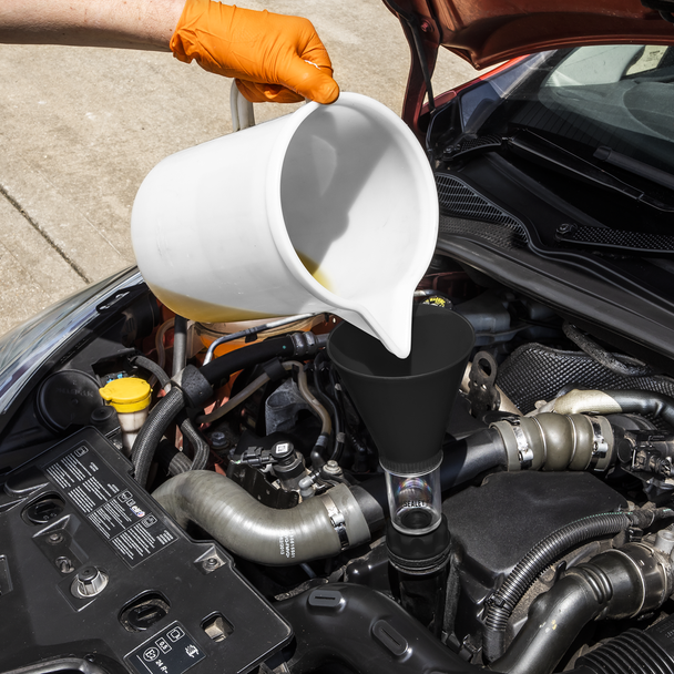 Sealey VS7104 ⏐ Engine Oil Funnel Set 3pc - Renault/Nissan