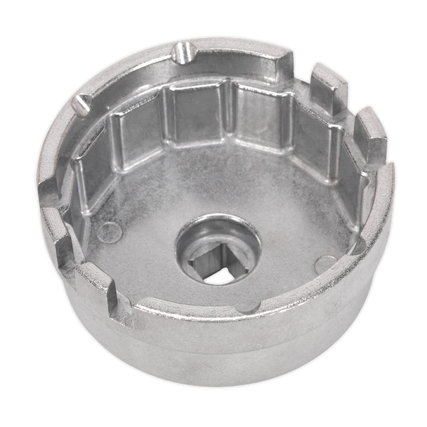 Sealey VS7111 ⏐ Oil Filter Cap Wrench for Toyota 64.5mm x 14 Flutes