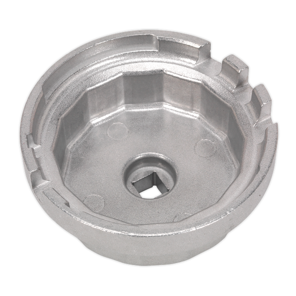 Sealey VS7112 ⏐ Oil Filter Cap Wrench for Lexus/Toyota 64.5mm x 14 Flutes