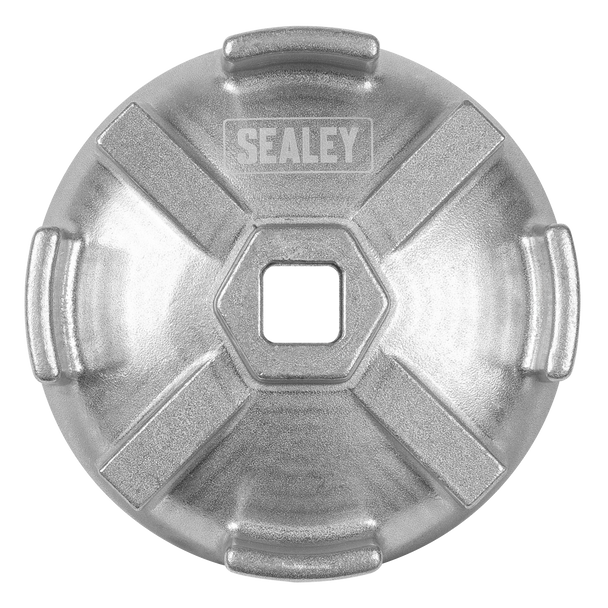 Sealey VS7114 ⏐ Oil Filter Cap Wrench for Volvo 87mm x 16 Flutes