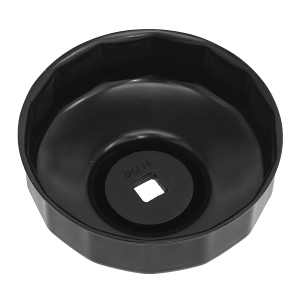 Sealey VS7117 ⏐ Oil Filter Cap Wrench for Mercedes BlueTEC 84mm x 14 Flutes