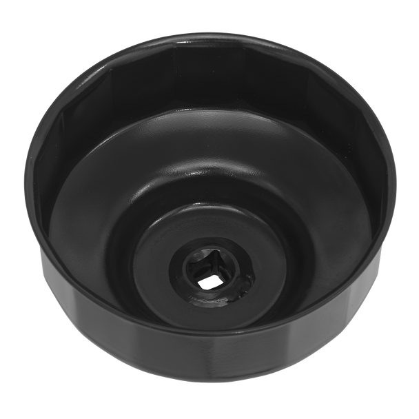 Sealey VS7120 ⏐ Oil Filter Cap Wrench for Jaguar, Land Rover 90mm x 15 Flutes