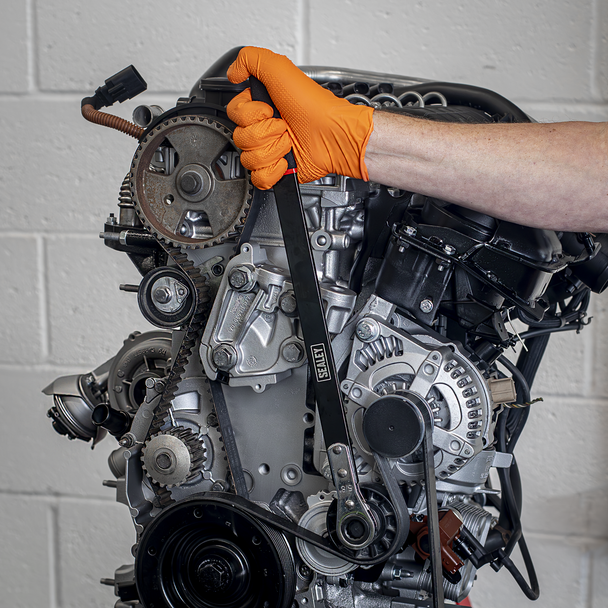 Sealey VS791 ⏐ Extended Reach Ratchet Action Auxiliary Belt Tension Tool Kit