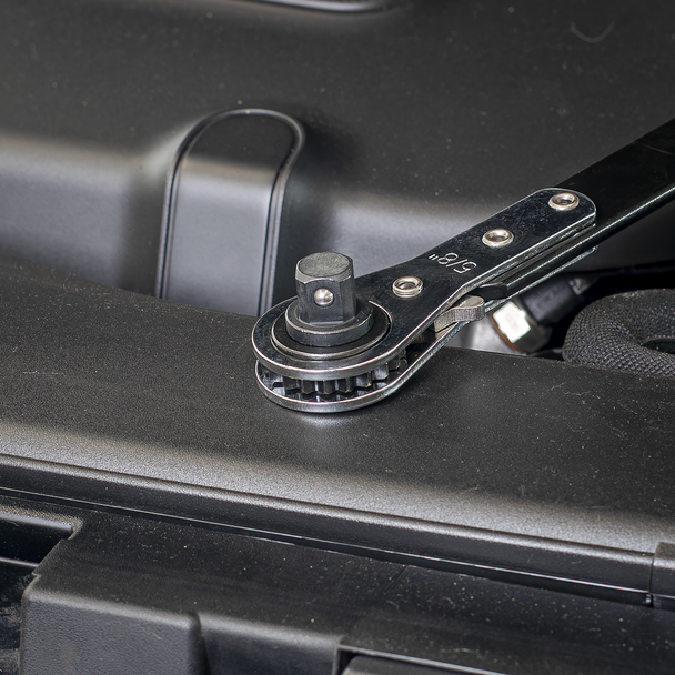 Sealey VS791 ⏐ Extended Reach Ratchet Action Auxiliary Belt Tension Tool Kit