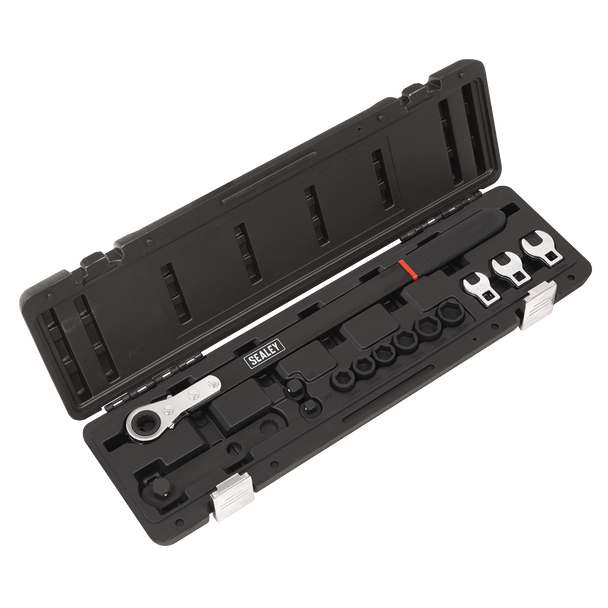 Sealey VS791 ⏐ Extended Reach Ratchet Action Auxiliary Belt Tension Tool Kit