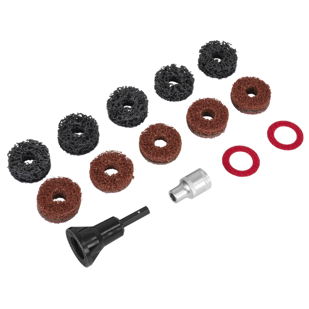 Sealey VS8002 ⏐ Stud Hub Cleaner 14pc