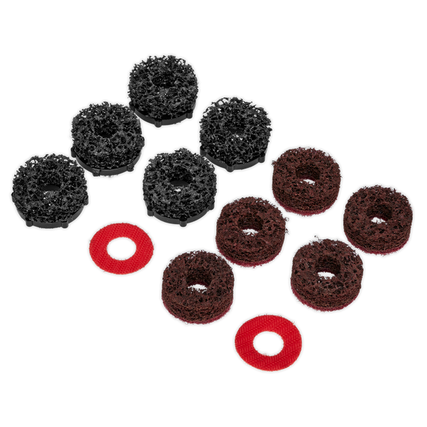 Sealey VS8002A ⏐ Stud Hub Cleaner Pads for VS8002 - Pack of 12