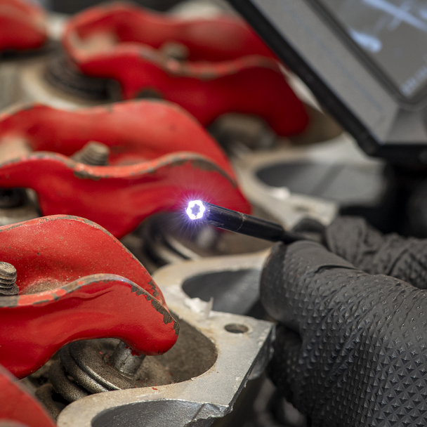 Sealey VS8118 ⏐ Video Borescope 5.5mm Camera Dual Lens & 5" Screen