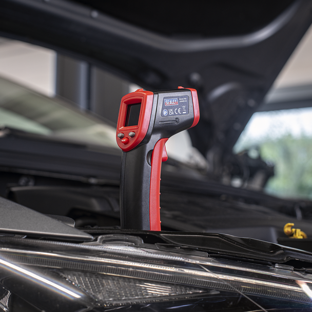 Sealey VS900 ⏐ Infrared Laser Digital Thermometer 12:1