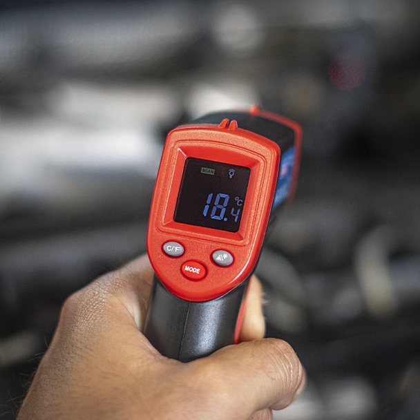 Sealey VS904 ⏐ Infrared Laser Digital Thermometer 12:1