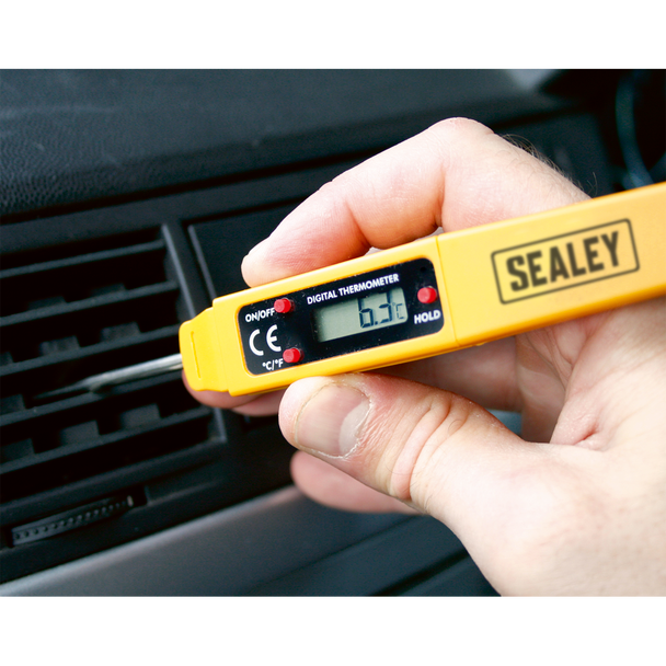 Sealey VS906 ⏐ Mini Digital Thermometer
