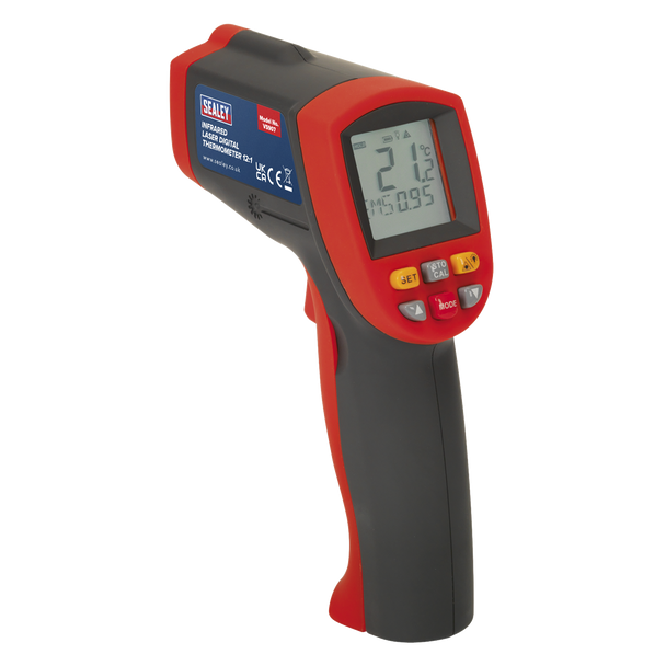 Sealey VS907 ⏐ Infrared Laser Digital Thermometer 12:1