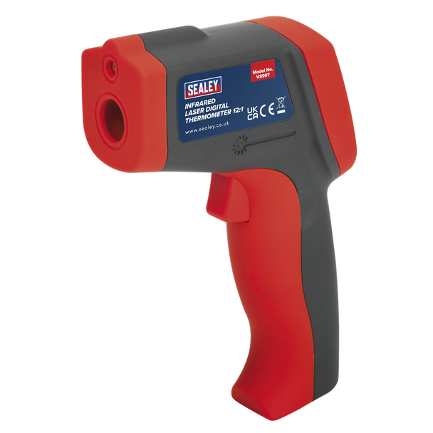 Sealey VS907 ⏐ Infrared Laser Digital Thermometer 12:1
