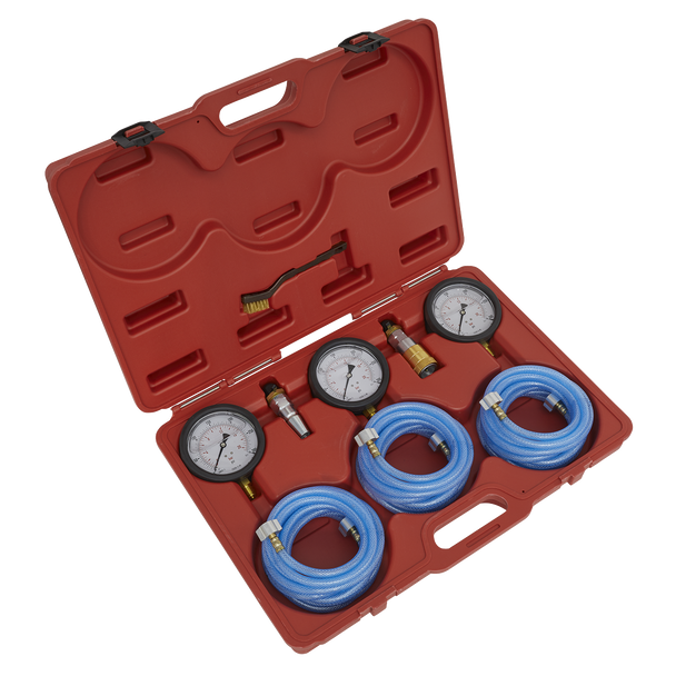 Sealey VS932 ⏐ Air Brake Test Gauge Set for Commercial Vehicles