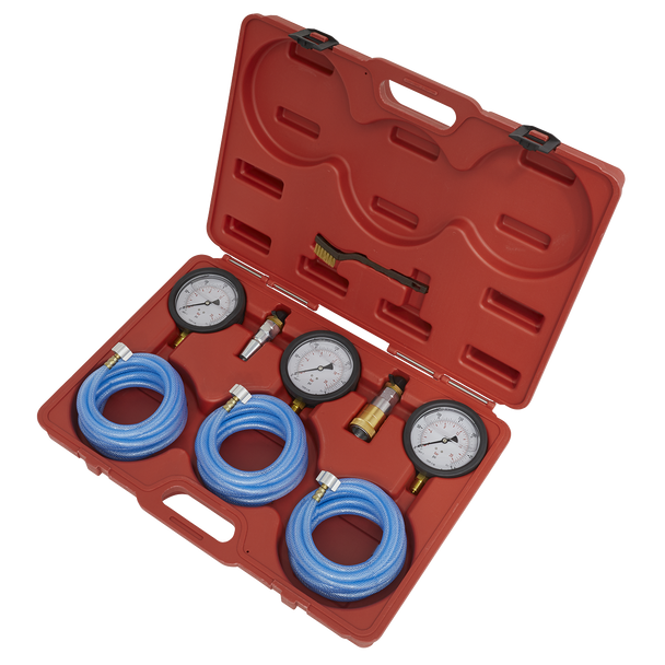 Sealey VS932 ⏐ Air Brake Test Gauge Set for Commercial Vehicles