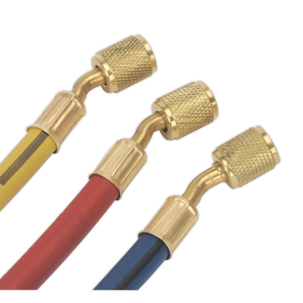 Sealey VSAC002 ⏐ Air Conditioning System Manifold with Sight Glass