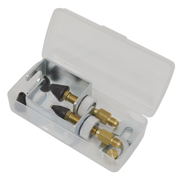 Sealey VSAC135 ⏐ Air Conditioning Pressure Test Connector Kit 13pc