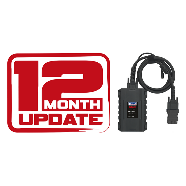 Sealey VSCANP-UPDATE ⏐ 12 Months of Updates for VSCANP